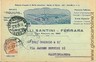 03305 CARTOLINA d'Epoca - FERRARA Citta': PUBBLICITARIA 1925