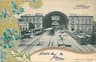 09658  CARTOLINA Epoca - TORINO Citta': INTERNO STAZIONE 1908