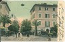 CARTOLINA d'Epoca - GENOVA:  NERVI - PIAZZA VITTORIO EMANUELE  1905