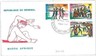21873 - SENEGAL -  Postal History - FOLKLORE  music DANCE - FDC COVER : 1980