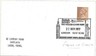 CONCORDE  STATUE OF LIBERTY -  SPECIAL POSTMARK on CARD - GB 1977
