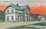 VINTAGE POSTCARD: NORWAY: HELL Stjørdal - TRAIN STATION