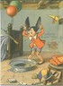 PINOCCHIO - VINTAGE ITALIAN POSTCARD -ARTIST DRAWN: ROBERTO SGRILLI