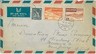 AIRPLANES  FISH: POSTAL HISTORY : ICELAND - stamps on COVER 1948