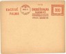 PALM TREE  CAR MOTOR -  AUTOMATIC POSTMARK on COVER -  HUNGARY 1940