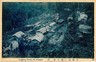 VINTAGE POSTCARD: JAPAN - MT.HASSEN: LOGGING CAMP!
