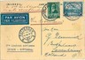 FIRST FLIGHT postcard:  - BELGIUM : Knocke - Rotterdam