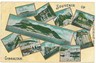 07923 - VINTAGE POSTCARD: GIBRALTAR - SOUVENIR