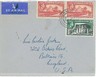 22774  - GIBRALTAR -  POSTAL HISTORY - cover to the USA