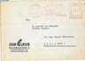 FIRE FIREFIGHTERS - AUTOMATIC RED FRANKING on COVER: SAAR 1953
