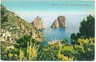 CARTOLINA d'Epoca: CAPRI - FARAGLIONI