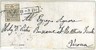LOMBARDO VENETO - Sassone 7 su BUSTA : MILANO 1850