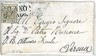 LOMBARDO VENETO - Sassone 7 su BUSTA : MILANO 1850
