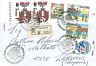 13429 - REPUBBLICA - Storia Postale - Calcio FOOTBALL  busta 1992  Raybaudi