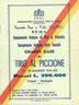 ROMA - 1941: PROGRAMMA C.O.N.I. TIRO PIATTELLOPICCIONE