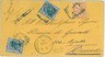 09104   ITALIA REGNO: BUSTA - AFFRANCATURA MISTA - 1871