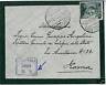 It070   LIBIA Lybia - STORIA POSTALE   -  BUSTA da LUTTO - CENNSURATA  1916