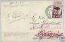 a1023   LIBIA: Sass 118 isolato su Cartolina annullo ITALIANO: PIROSCAFO ARBOREA
