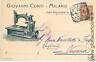 CARTOLINA d'Epoca: MILANO Citta': PUBBLICITARIA: SEWING