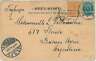 21347 - DENMARK  - POSTAL HISTORY  -  POSTCARD to ARGENTINA 1904