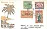 POSTAL HISTORY : COOK ISLANDS - COVER 1946: PEACE STAMPS