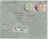 20766 - HONG KONG - POSTAL HISTORY  - REGISTERED AIRMAIL COVER to ITALY