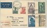 22783  - PAPUA NEW GUINEA - POSTAL HISTORY COVER - registered mail to ITALY 1956