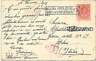 21125  - SPAIN - POSTAL HISTORY -  postcard POSTMARKED ON ARRIVAL to ITALY 1918