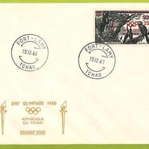 9772 - TCHAD - POSTAL HISTORY - Olympic Game FDC COVER - 1960
