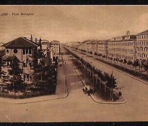 ab2108 - CARTOLINA D'EPOCA - MILANO Città : Viale Romagna