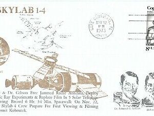 73874  - USA - Postal History - SPECIAL Cover 1973 - SPACE Astro SKYLAB  1-4