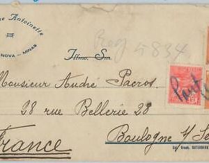 74119 - BRAZIL - Postal History -  COVER to FRANCE: Registered from CARIMBO 1932