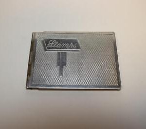 NA0180 - - COLLECTIBLE STAMP HOLDER United Kingdom - Chrome Stamps Holder
