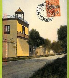 af2303 - PERU  -  Vintage Postcard - Magdalena del Mar - 1916