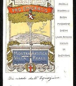ab2144 - CARTOLINA D'EPOCA - MILANO Città : Pubblicitaria