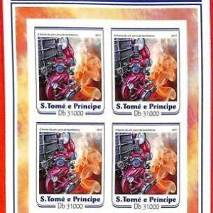 A3394 - SAO TOME & PRINCIPE, ERROR IMPERF Miniatur s: 2017,...