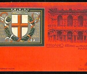 ab2163 - CARTOLINA D'EPOCA - MILANO Città : Palazzo Marino