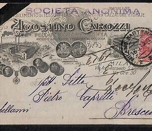 ab2179 - CARTOLINA D'EPOCA - MILANO Città : Pubblicitaria