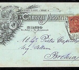 ab2180 - CARTOLINA D'EPOCA - MILANO Città : Pubblicitaria