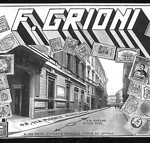 ab2183 - CARTOLINA D'EPOCA - MILANO Città : Vao Monte Napoleone
