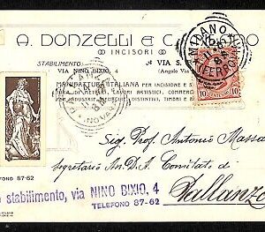 ab2192 - CARTOLINA D'EPOCA - MILANO Città : Pubblicitaria
