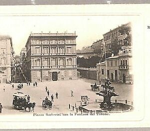 ab0015 - VINTAGE POSTCARD - ROME City: Piazza Barberini
