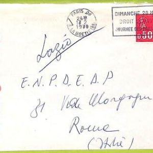 af9880 - FRANCE - POSTAL HISTORY - Cover - 1971, MEDICINE Disabled