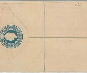 74826 - SIERRA LEONE - POSTAL HISTORY - Registered STATIONERY COVER  H & G # 2