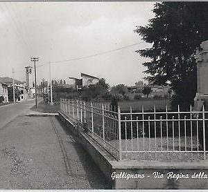 44587   CARTOLINA d'Epoca - CREMONA provincia:  Gallignano - Soncino