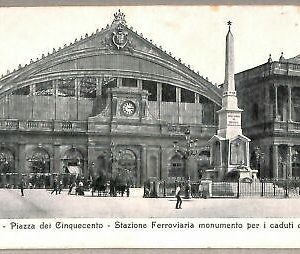 ab0033 - VINTAGE POSTCARD - ROME City: Piazza dei Cinquecento