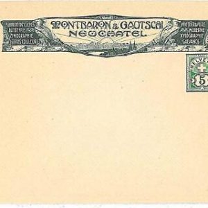 16114 - SWITZERLAND - POSTAL HISTORY - Advertising STATIONERY COVER - EAGLES