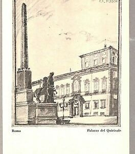 ab0037 - VINTAGE POSTCARD - ROME City: Quirinal Palace