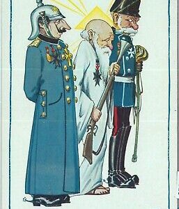 92018 - CARTOLINA d'Epoca - Militare I Guerra SATIRICA - BERTIGLIA