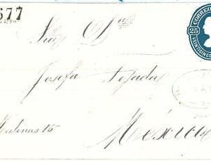 69291 - MEXICO - POSTAL HISTORY - STATIONERY COVER:  "FRANCO QUERATARO"